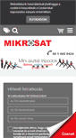 Mobile Screenshot of mikrosat.hu